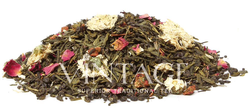 : зеленый чай с добавками "царский выбор"